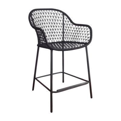 Mobilier terasa Maax&Luuk M4130-80. Conține culorile: Negru, Negru Grafit, Alb, Alb Trafic